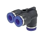 61-7640-03 Corrosion Resistance Equivalent To Stainless Steel (SUS303) Fitting Union A φ4 SPAU4