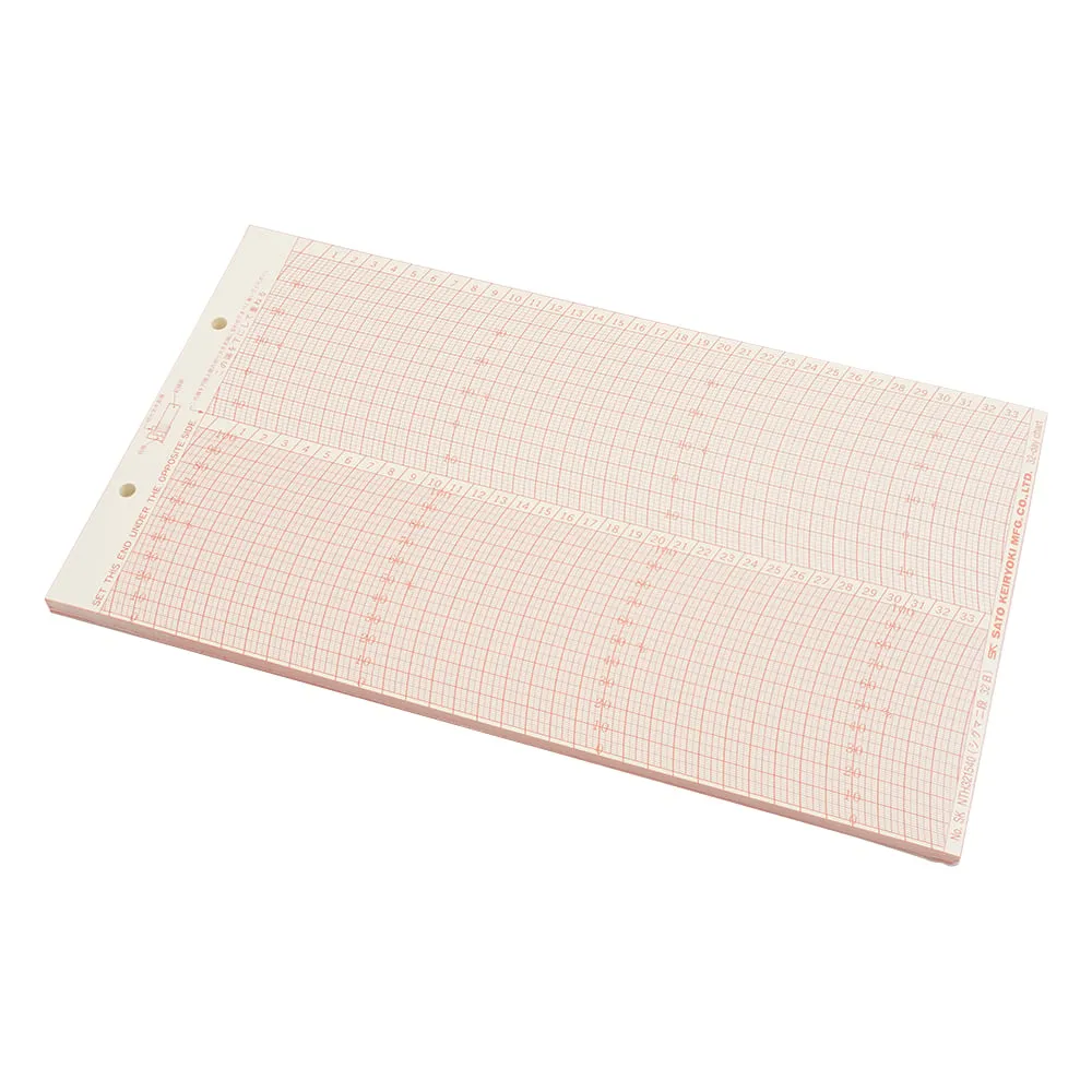 1-1014-23 Thermo-Hygrometer Recorder Sigma Type II Recording Paper 32 day Roll 7210-84