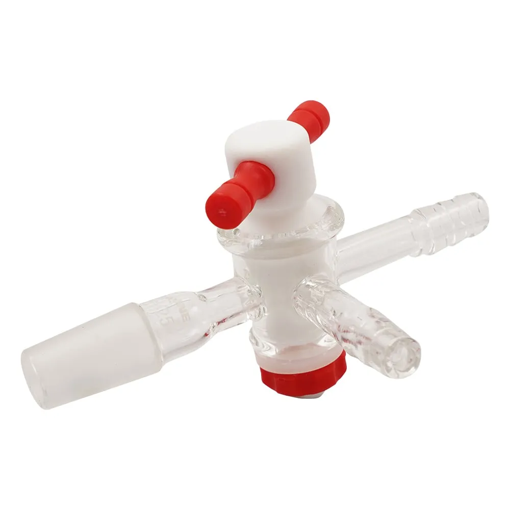 4-2660-01 Three-Way Cock PTFE Type 15/25 TC1525