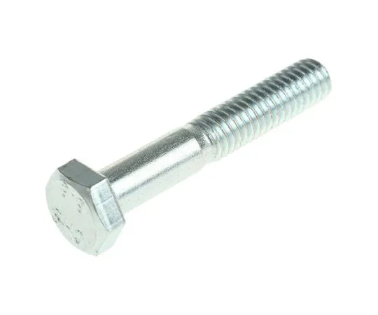 63-4599-21 Clear Passivated, Zinc Steel Hex Bolt, M6 x 35mm 279-543