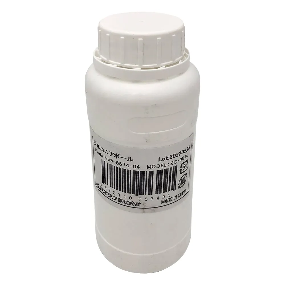 3-6674-04 Zirconia Ball 0.8 - 1.0φmm ZB-0810