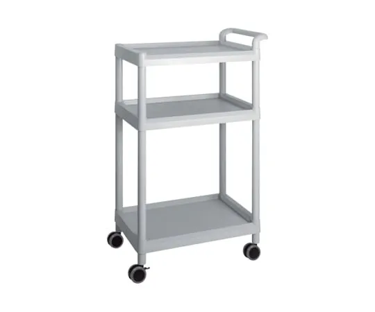 3-6643-01 Mobile Easy Cart (Tall Type/Wide 32) Gray 3 Stages ME32A