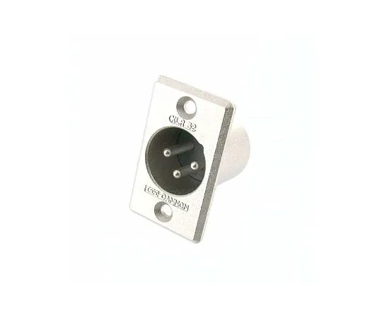 63-3167-89 Cannon Connector for 3-PIN Male panel XLR332
