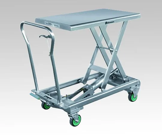 2-3858-02　［Discontinued］Stainless Steel Lifter Table 500 x 813 Height 288 - 865mm　BXS20T