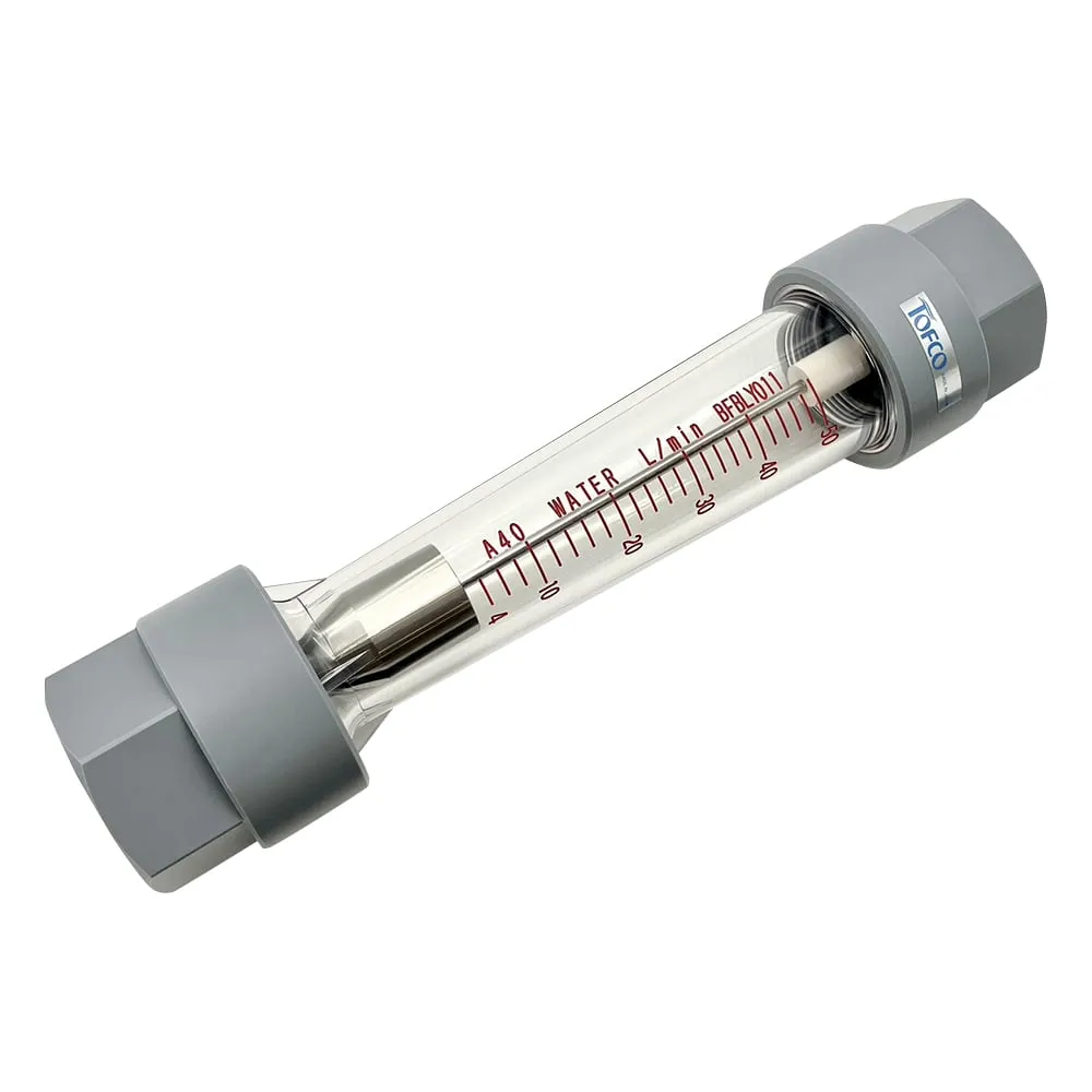 6-6075-08 Flow Meter (Acrylic Taper Pipe) 11-B50 FC-A40-11-B50-04