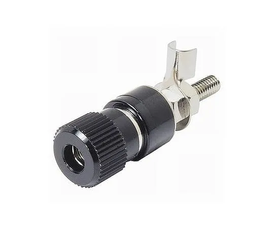 63-3147-89 Insulated Terminal 3.8 mm Mounting Hole Phi 8.7 mm Black T-12-12-B