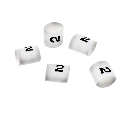 63-4610-16 Cable Marker White TRSA-1019C12