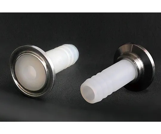 63-4154-64 Fluorine Resin (PFA) Sanitary Ferrule Fitting Barb Joint 8A x φ 12 NR2121-001