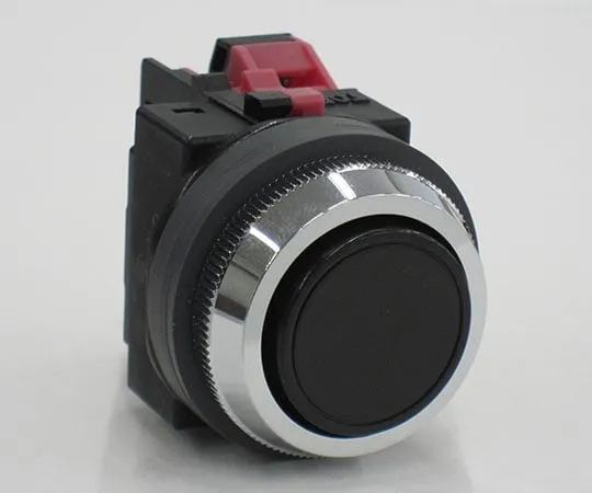 62-3836-01 Plain Push Button Switch Black ABN101B