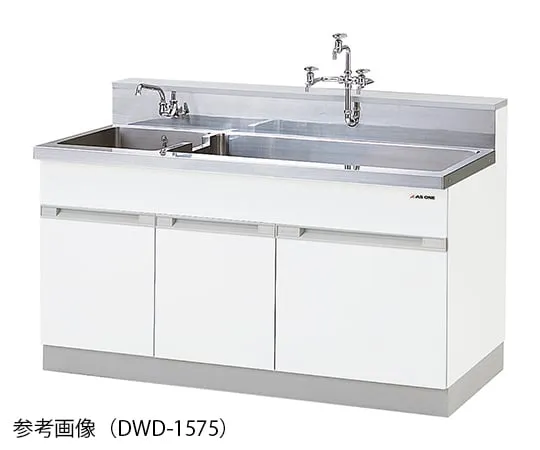 3-5788-11 Sink Stainless Steel (SUS304) 1200 x 750 x 800/960mm DWD-1275
