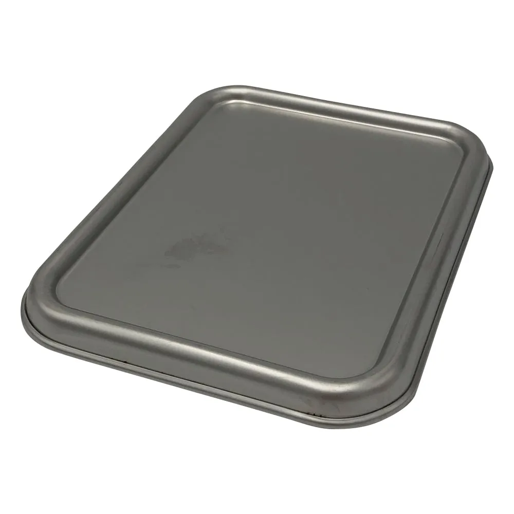 2-993-02 Deep Type Stainless Steel Tray Set, Size 0, Lid 147 x 116mm -