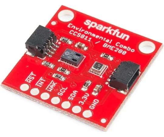67-0426-68　［Discontinued］SparkFun Environmental Combo Breakout - CCS811/BME280 (Qwiic)　SEN-14348