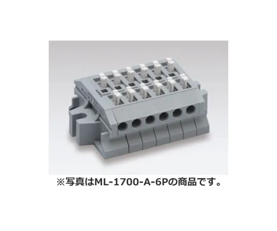 63-3090-87 Screwless Terminal Block Relay type (1-pole, 2-wire type) 2-pole ML1700A-2P