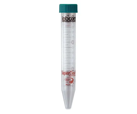 6-8630-01 Centrifuge Tube 15mL 1 Case (2 Racks (25 Pcs/Rack)/Box x 10 Boxes) 3141-335