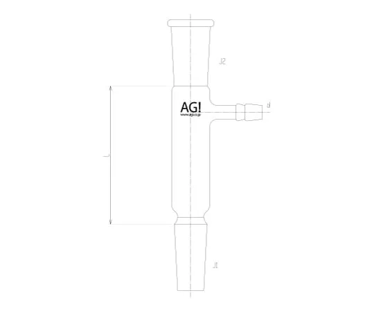 62-2094-78 Decompression Connecting Tube 2526-1L