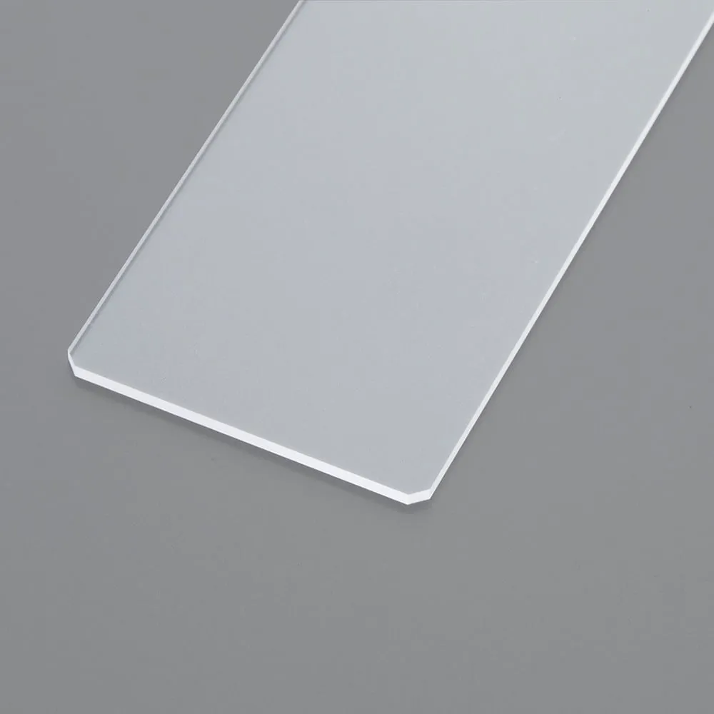 4-2651-04 Polished Quartz Slide Glass Edge 0.5 mm QSG05EP