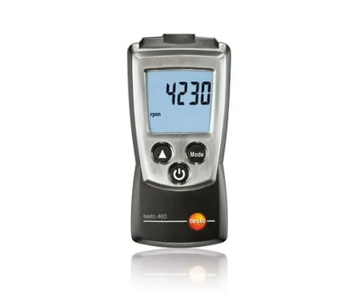 61-0103-34-56 testo 460 pocket-line Tachometer with English Calibration Certificate 05600460