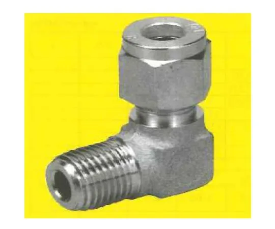 62-7088-72 PTFE Electroless Coated Stainless Steel SUS316 USL Elbow Union (Millimeters) 3φ x PT 1/4 with 5 pieces 00N-059-01 00N-059-01