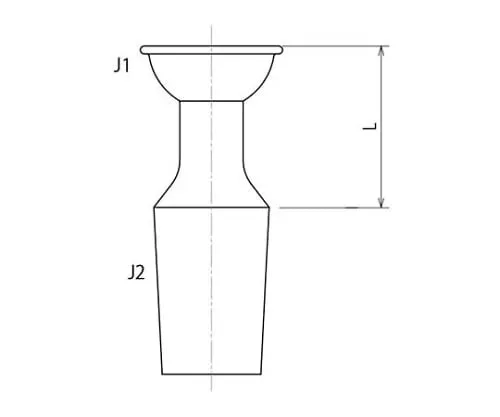 61-4704-18 Ball Joint Different Diameter Adapter 2308-B1L