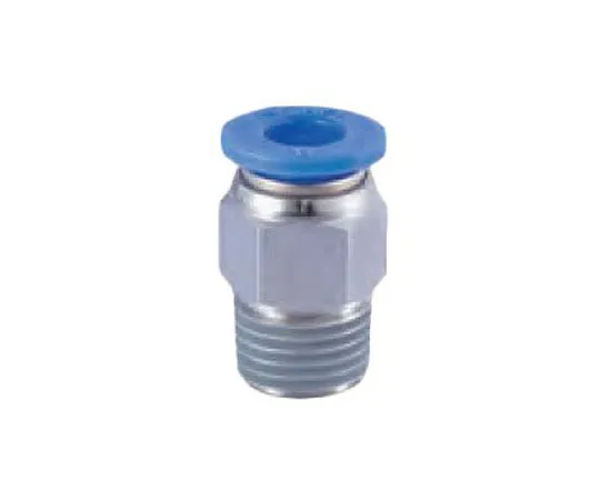 63-4690-25 RS PRO Pneumatic Straight Threaded-to-Tube Adapter 144-2607