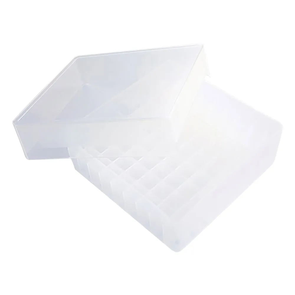 3-5987-01 Storage Box Transparent 130 x 130 x 47mm 81 Pcs Storage HS120034
