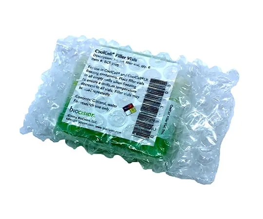 3-6263-21 Coolcell Filler Tube 2mL 1 Set (6 Pcs) for Alcohol Free Cell Freezing Container BCS-3105