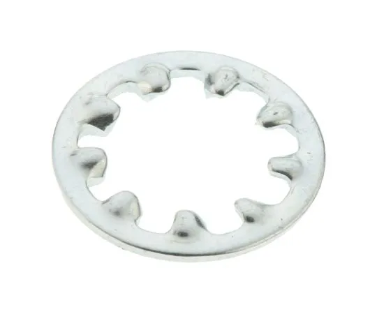 63-4640-58 Bright Zinc Plated Steel Internal Tooth Shakeproof Washer, M10 530-135