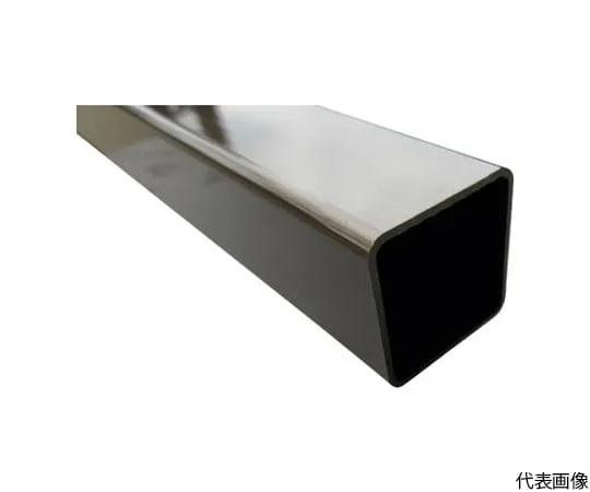 64-5003-99 Aluminum Square Pipe with Angle R3 25 x 25 x 1.2 Bronze 3.65 m FB106BS