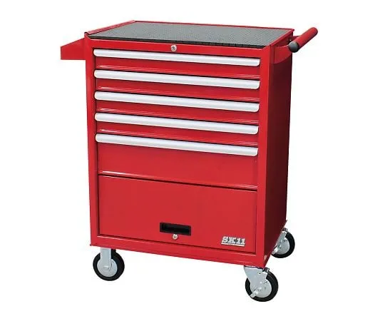 3-611-05 Roller Cabinet (With Door) 670 x 460 x 960mm Red SRC-006RE