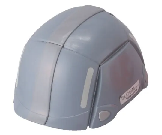 61-8828-33 Foldable Helmet for Disaster Prevention BLOOM Gray NO100-GY