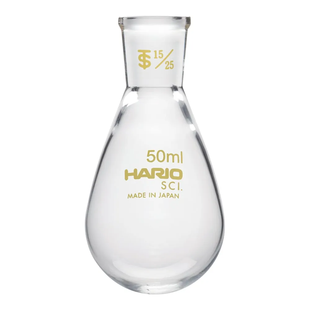 4-4575-01 Common Mating Eggplant Flask 50 mL TS 15/25 NFJ-50-15.25-SCI