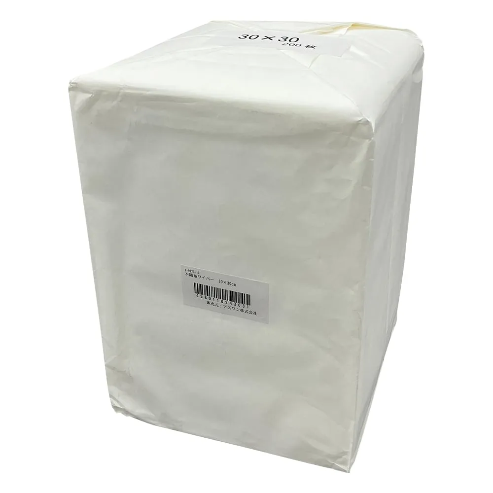 1-9975-13 Nonwoven Fabric Wiper 300 x 300mm 1 Package (200 Pieces)