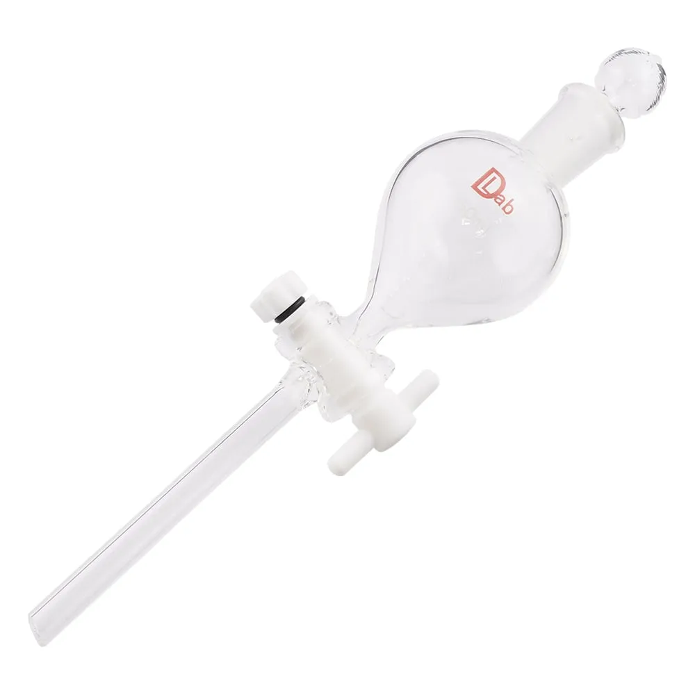 2-9602-01 Separatory Funnel Sphere Type with PTFE Cock 50mL