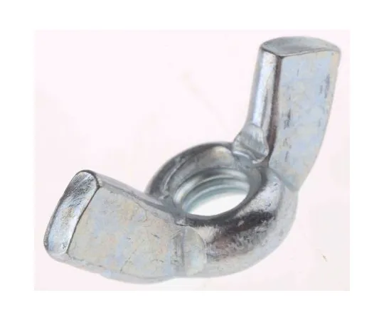 63-4638-95 24mm Bright Zinc Plated Steel Wingnut, M5 521-866
