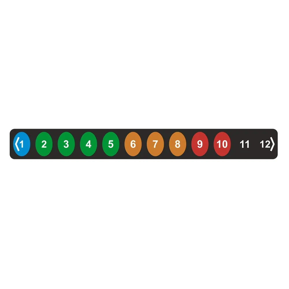 61-3816-61 Fridge Indicator 12LF (Reversible Temperature Label) 12LF
