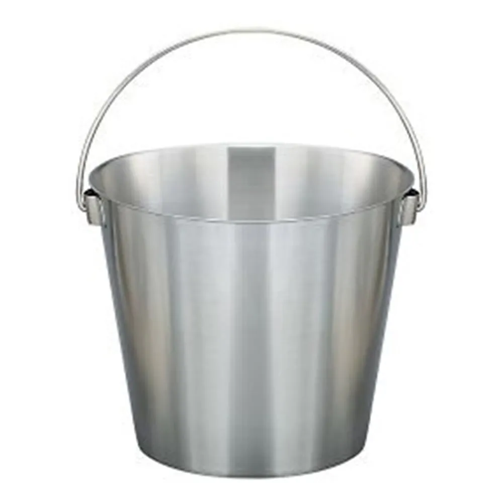 3-8928-01 Stainless Steel Bucket (With Handle) 8002