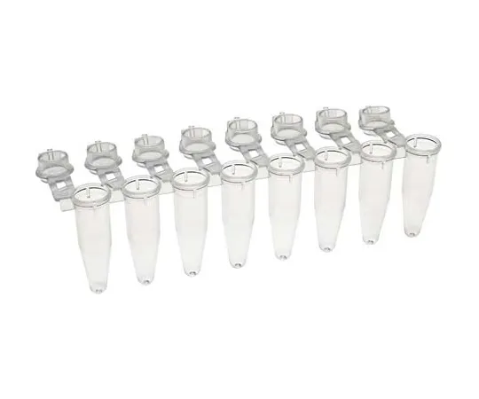 65-3849-60 PCR 8 Tube & Single Lock Dome Cap 0.2 ml Natural 1000 Pieces T320-3N