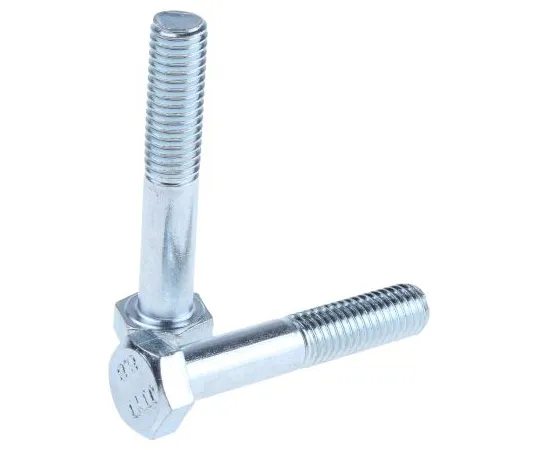 63-4599-24 Clear Passivated, Zinc Steel Hex Bolt, M8 x 45mm 279-600