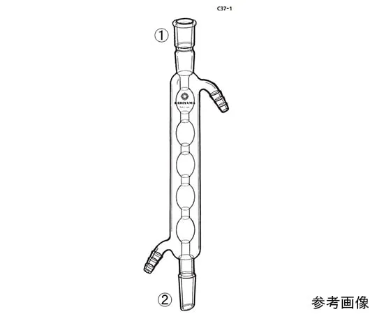 64-1062-37 Allihn condenser C37-1-1