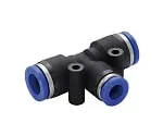 61-7640-97 Corrosion Resistance Equivalent To Stainless Steel (SUS303) Fitting Different Diameter Union Tee φ6-φ4 SPEG6-4