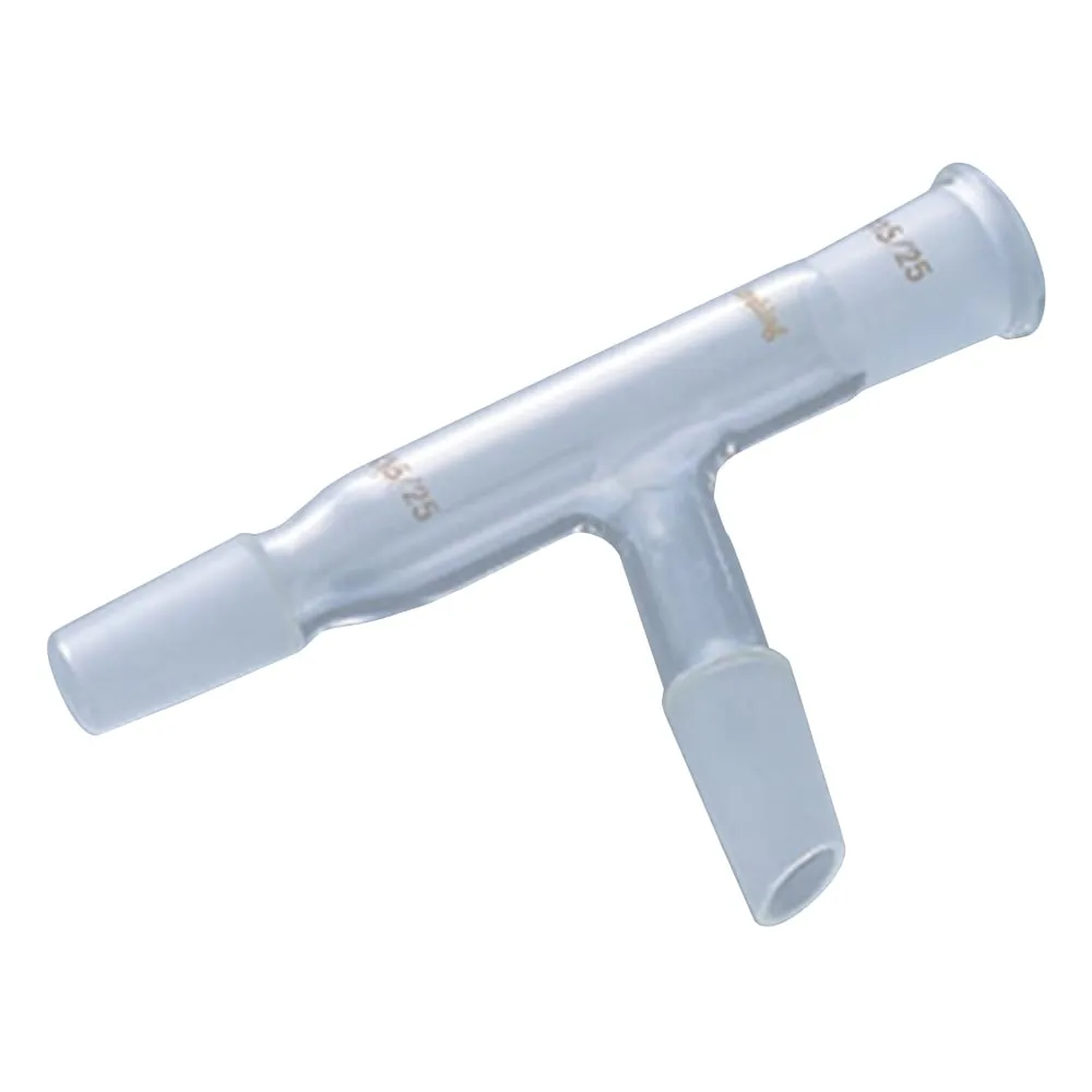1-4332-01 Interconnector Standard Ground Glass Joint (T-Shaped, Angle 75 Degrees) 125mm CL0200-01-10