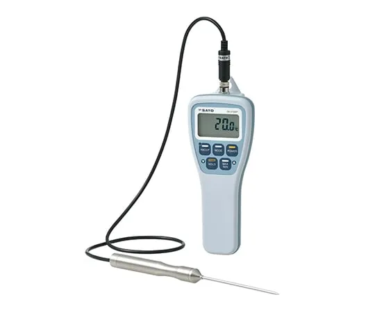 2-7383-11-20 Waterproof Digital Thermometer Main Unit + Sensor With Calibration Certificate SK-270WP