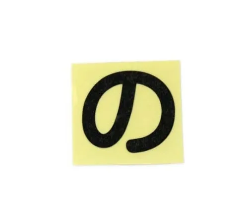 61-7395-93 Character Seal Black No CL30B-