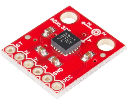 67-0455-32 SparkFun Triple Axis Accelerometer Breakout - ADXL335 SEN-09269