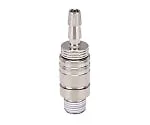61-7648-56 Mold Temperature Control Fitting Straight For Hose R1/8 AKC08-ID06B01