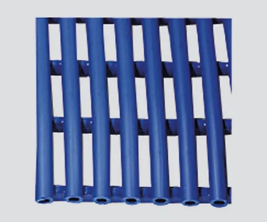 3-4921-01　［Discontinued］Chemical-Resistant Duckboard Mat Soft Blue　439-0200