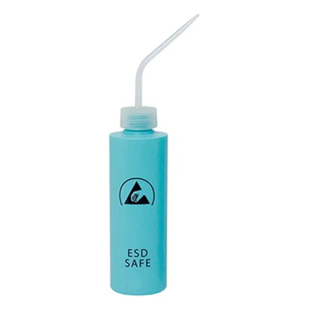 3-7685-01 ESD Washing Bottle Approx. φ51 x 226mm Blue CE815-1
