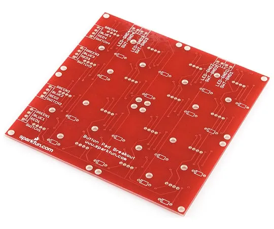 67-0452-67 Button Pad 4x4 - Breakout PCB COM-08033