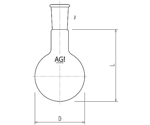 61-3614-40 1 Neck Flask 20L 55/50 3100-20-10L