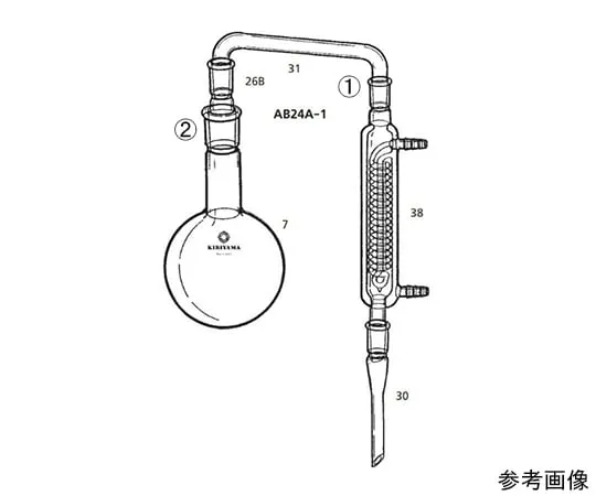 64-1060-27 Low boiling point distillation apparatus AB24A-1-1